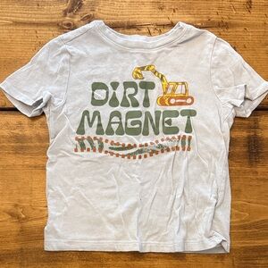 Old Navy Kids 'Dirt Magnet' Tee - Light Gray